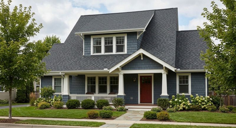 A Frame Roof Installation in Worcester County, MA