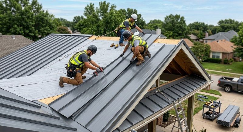 Aluminum Roof Installation in Marlborough, MA