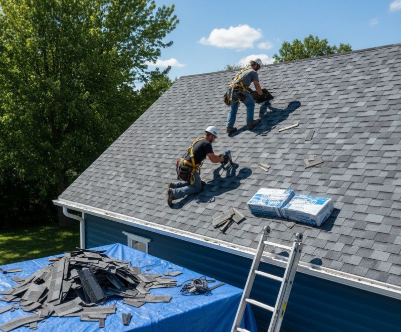 Asphalt Roof Replacement in Westminster, MA