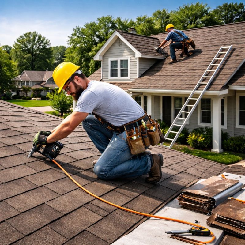 Asphalt Shingles Installation in Hudson, MA