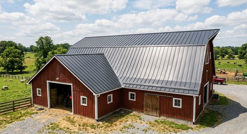 Barn Roof Replacement in Chelmsford, MA