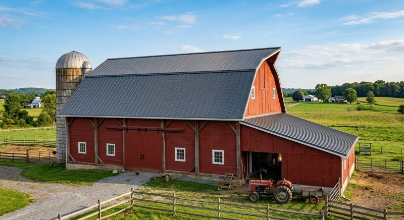 Barn Roof Replacement in Lancaster, MA