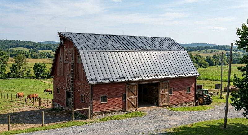 Barn Roof Replacement in Rindge, NH