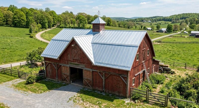 Barn Roof Replacement in Tyngsboro, MA