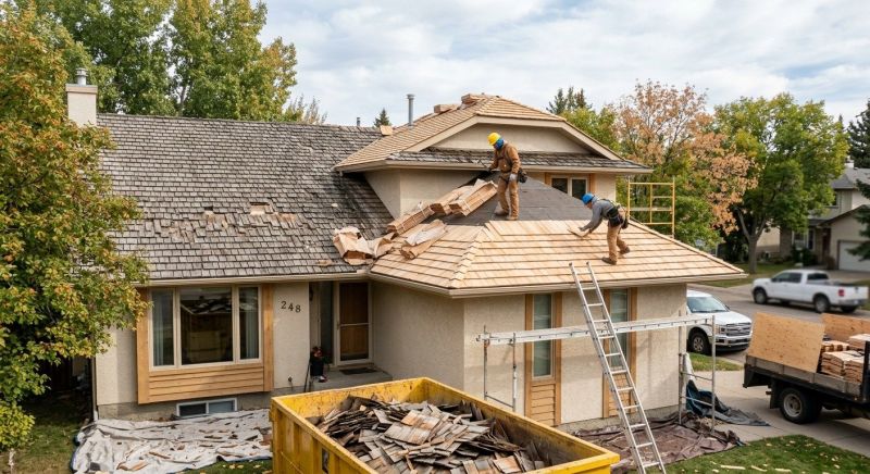 Cedar Roof Replacement in Fitchburg, MA