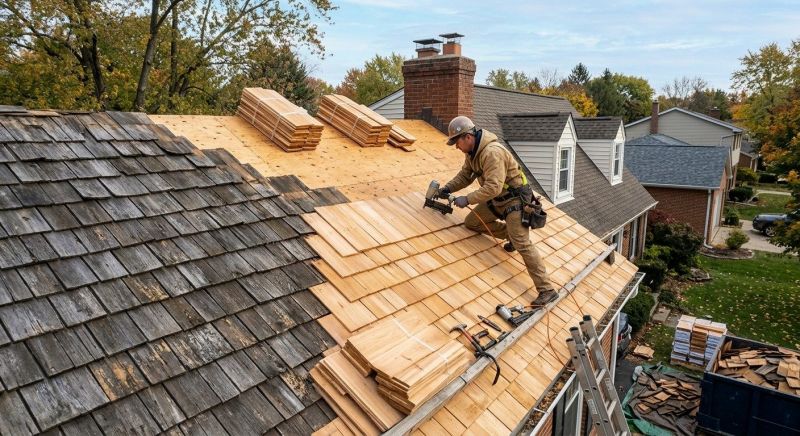 Cedar Shingles Replacement in Dracut, MA