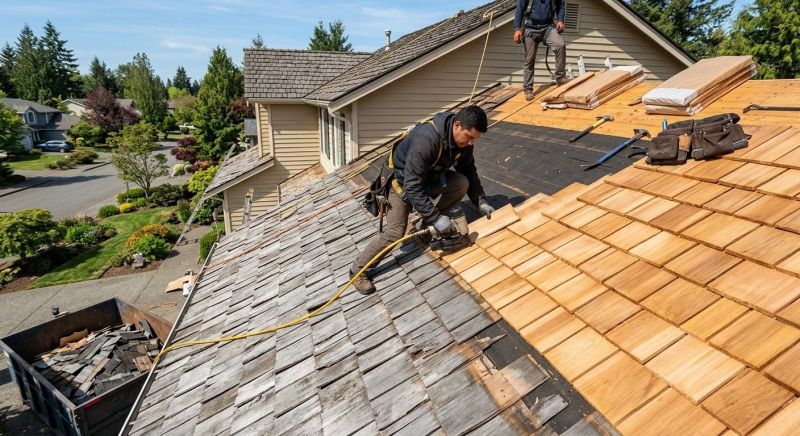 Cedar Shingles Replacement in Shirley, MA