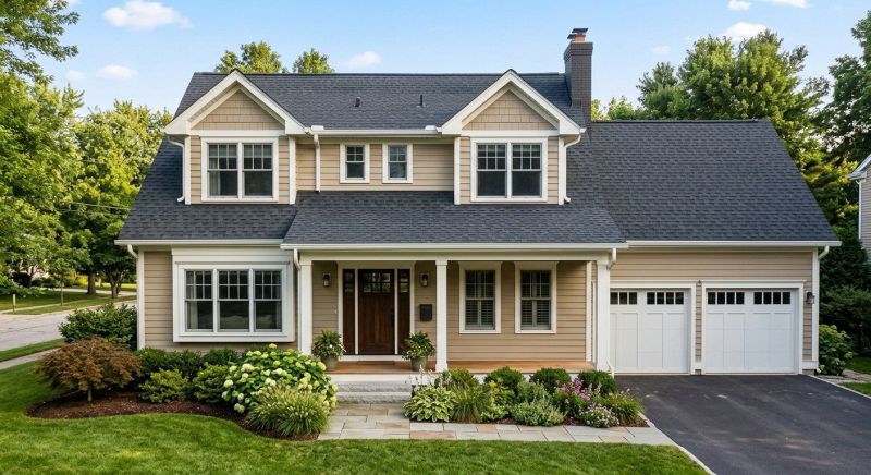 Damaged Roof Replacement in Wayland, MA