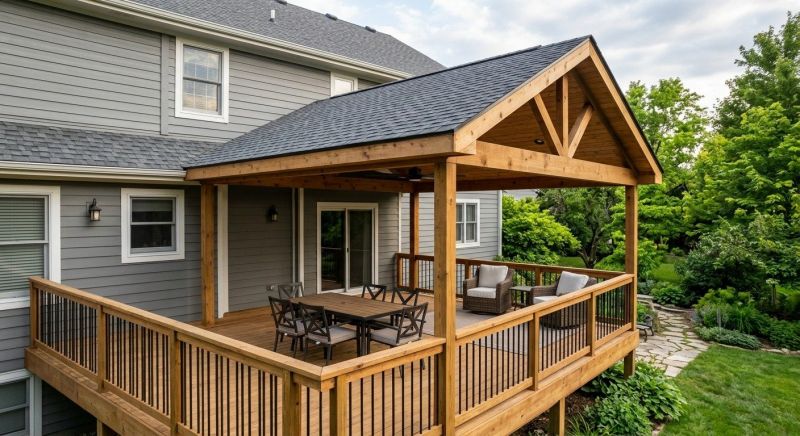 Deck Roof Construction in Worcester County, MA