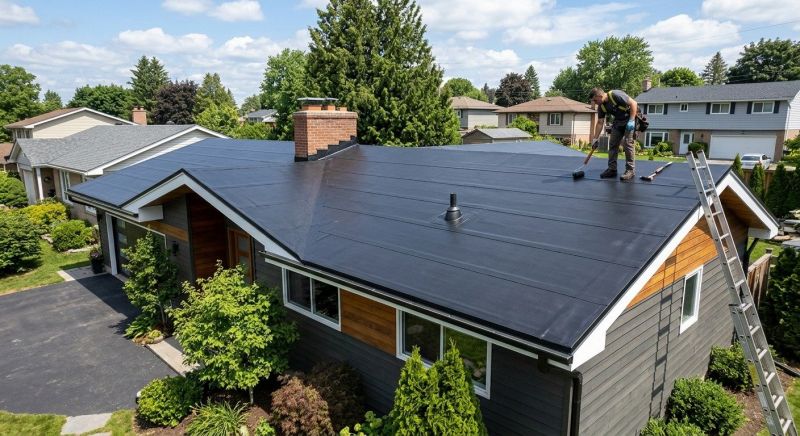 Epdm Roof Installation in Carlisle, MA