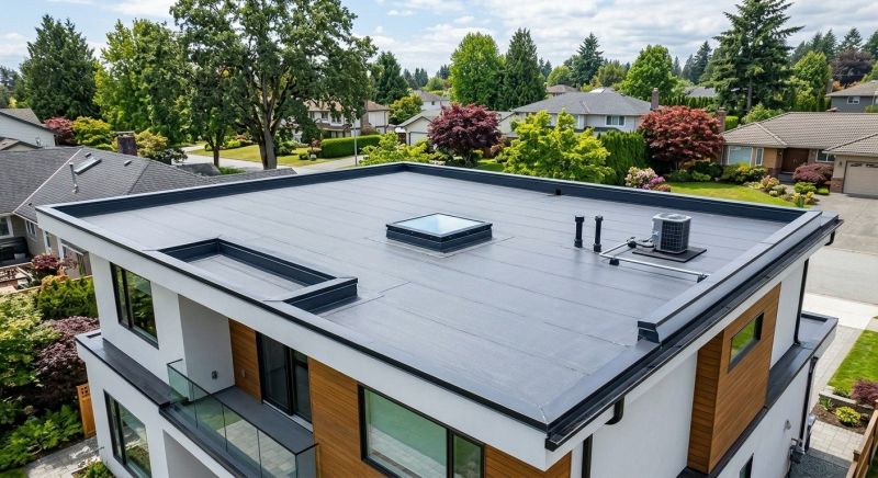 Flat Roof Installation in West Boylston, MA