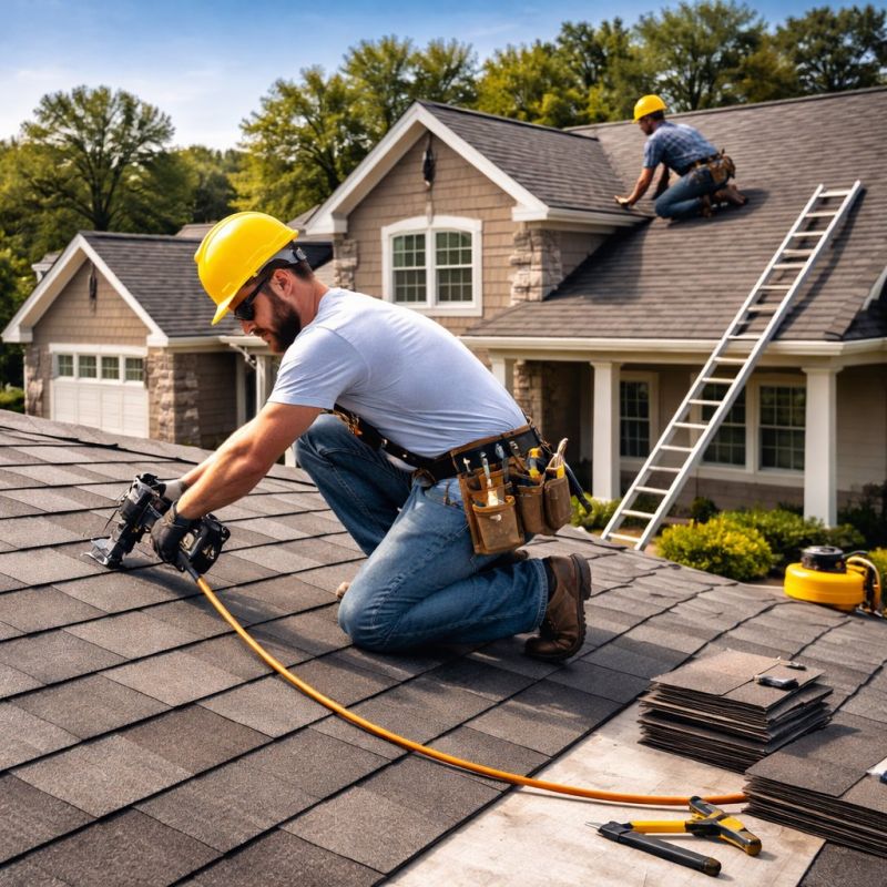 House Roof Installation in New Ipswich, NH