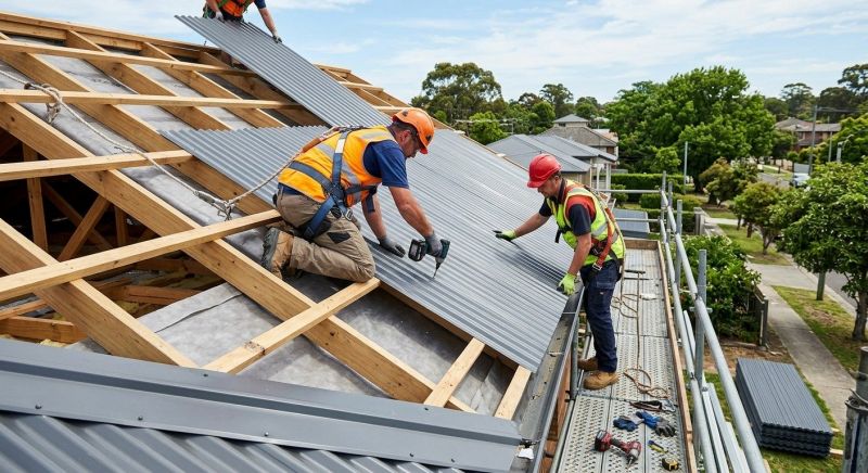 Metal Roof Installation in Concord, MA