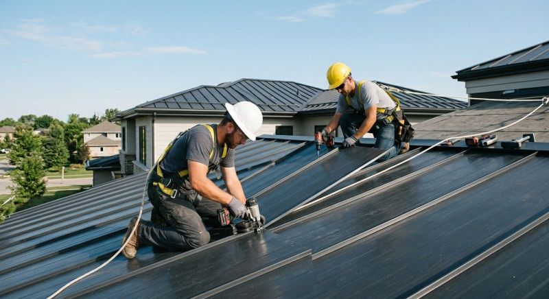 Metal Roof Installation in Littleton, MA