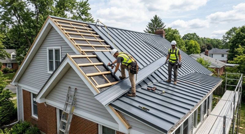Metal Roof Installation in North Billerica, MA