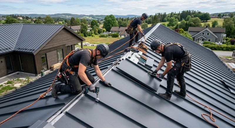Metal Roof Installation in Shrewsbury, MA