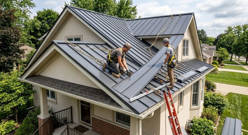 Metal Roof Installation in West Boylston, MA