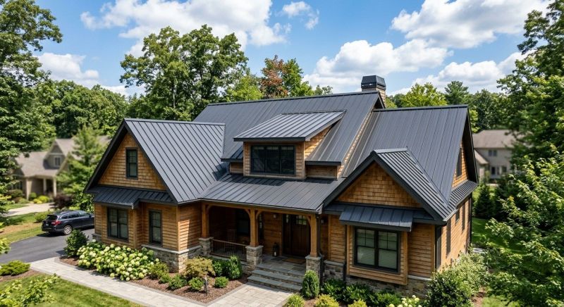 Metal Roof Replacement in Dracut, MA