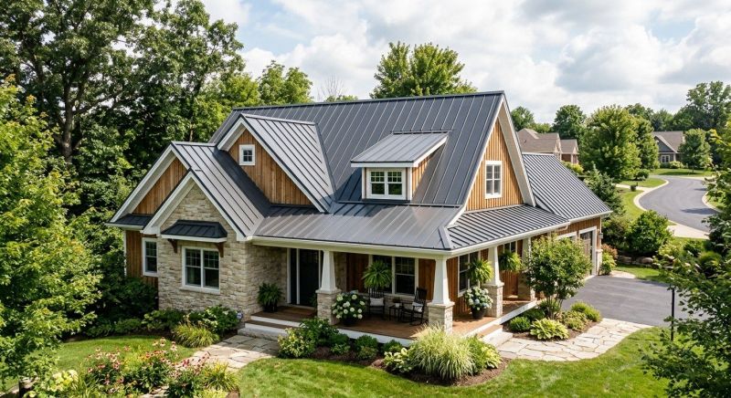 Metal Roof Replacement in Groton, MA