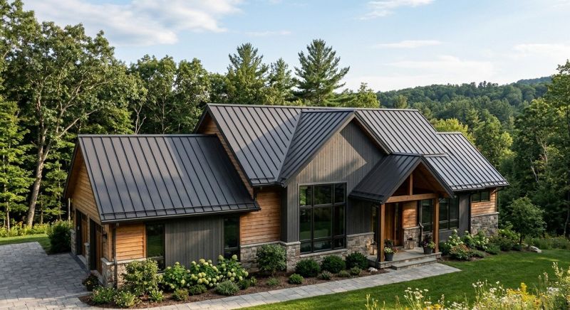 Metal Roof Replacement in Worcester County, MA