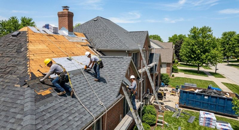 Residential Roof Replacement in Holden, MA