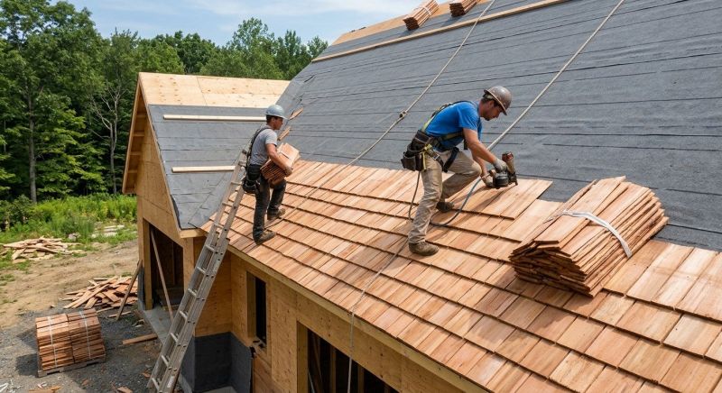 Shake Roof Replacement in Rutland, MA