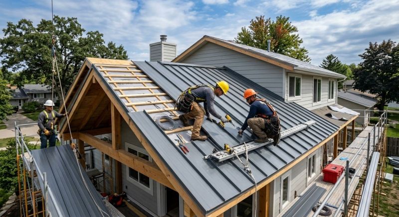 Sheet Roofing Installation in Shrewsbury, MA