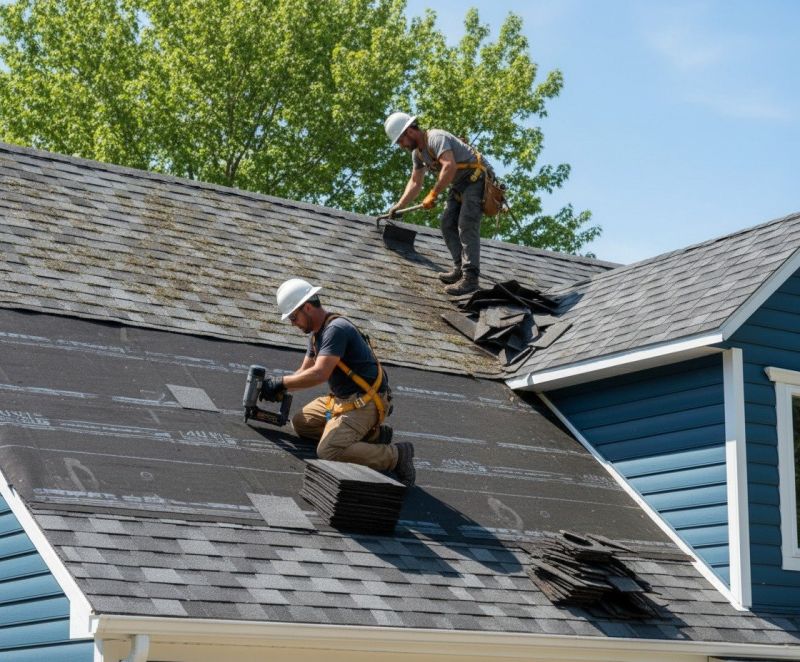 Shingle Roof Replacement in Chelmsford, MA