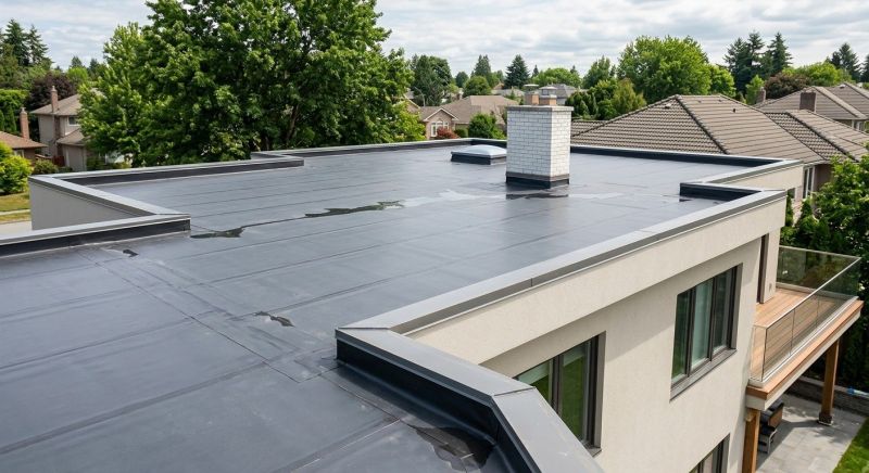 Single Ply Roof Installation in Littleton, MA