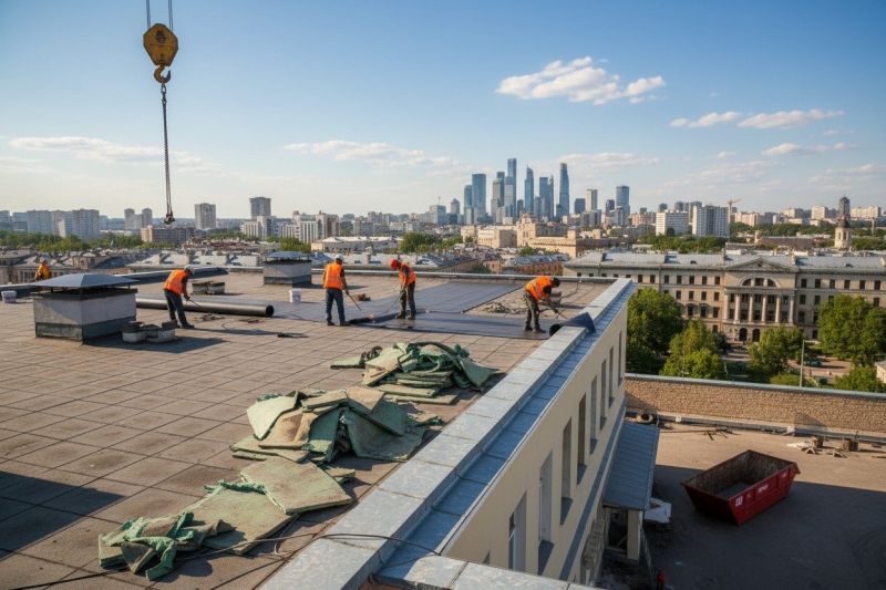 Single Ply Roof Replacement in Nashua, NH
