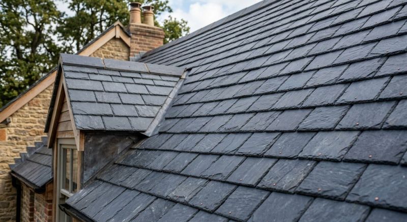 Slate Roof Installation in Groton, MA