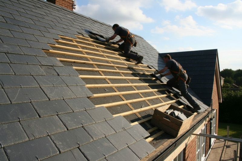Slate Roof Replacement in Holden, MA