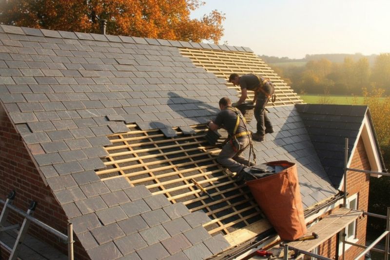 Slate Roof Replacement in Jaffrey, NH