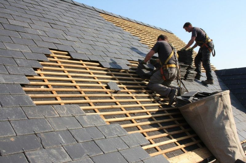 Slate Roof Replacement in Marlborough, MA