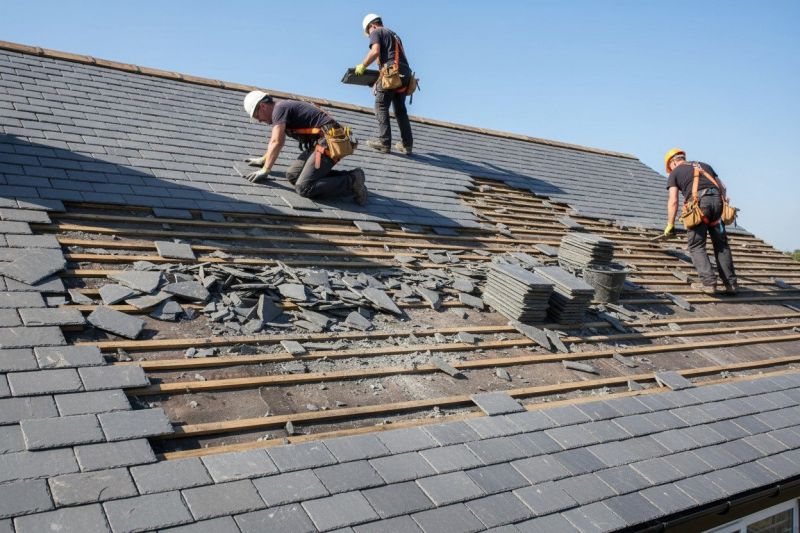 Slate Roof Replacement in North Billerica, MA