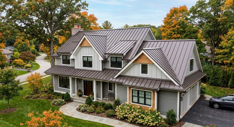 Steel Roof Replacement in Bolton, MA