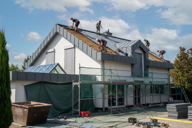 Steel Roof Replacement in Framingham, MA