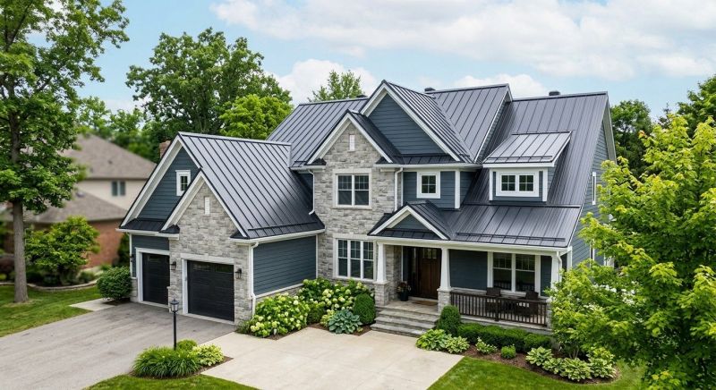 Steel Roof Replacement in Marlborough, MA