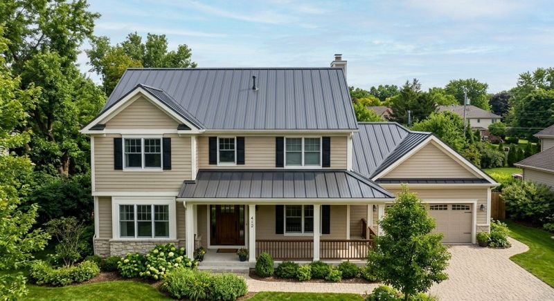 Steel Roof Replacement in North Chelmsford, MA