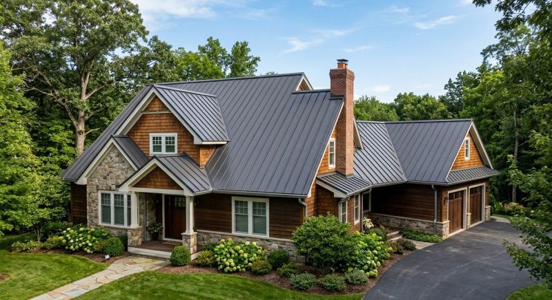 Steel Roof Replacement in Southborough, MA
