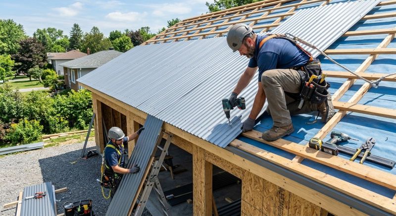 Tin Roof Installation in Clinton, MA