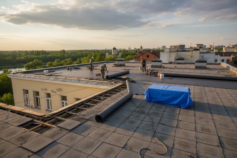 Tpo Roof Replacement in Wilton, NH