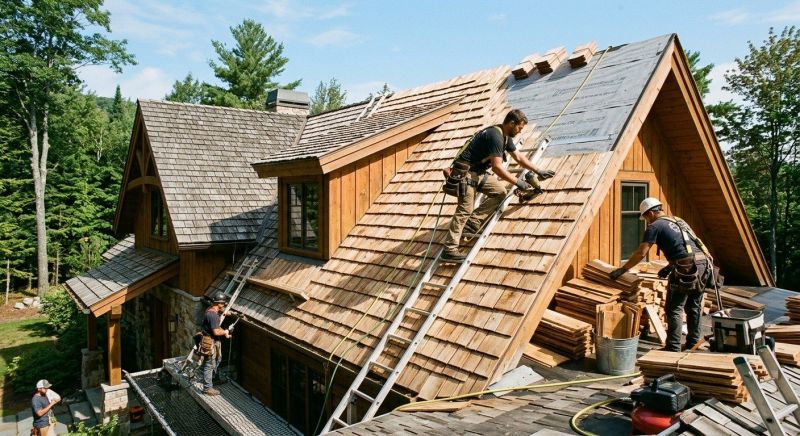 Wood Shake Roof Replacement in Nashua, NH